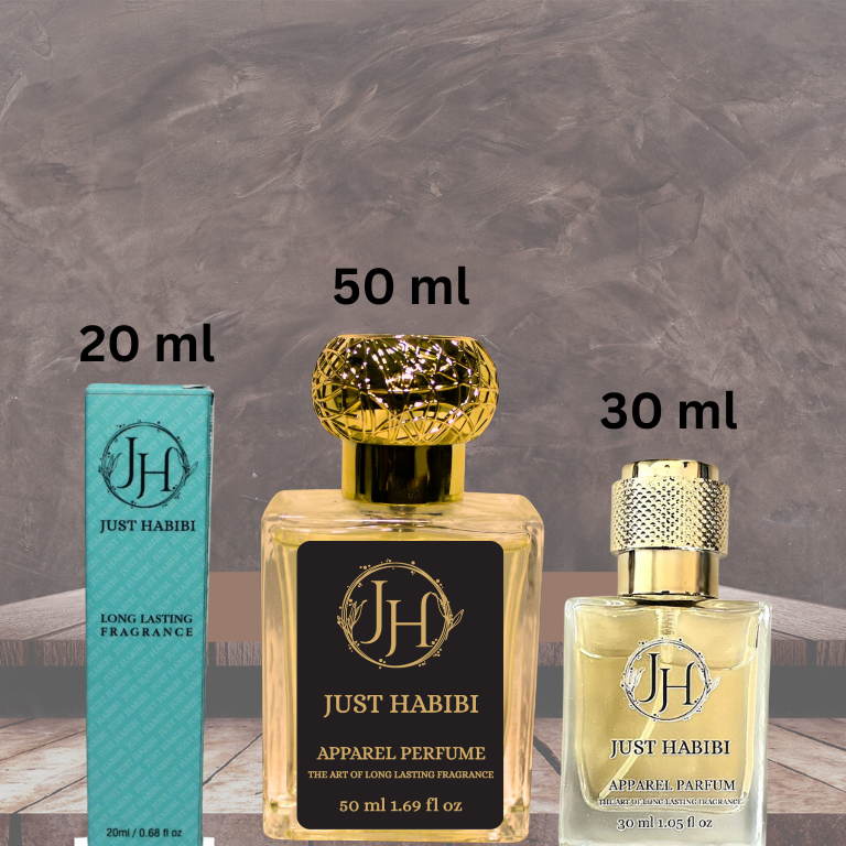 MUSK HABIBI luxury perfume bottle - musky fragrance by Just Habibi