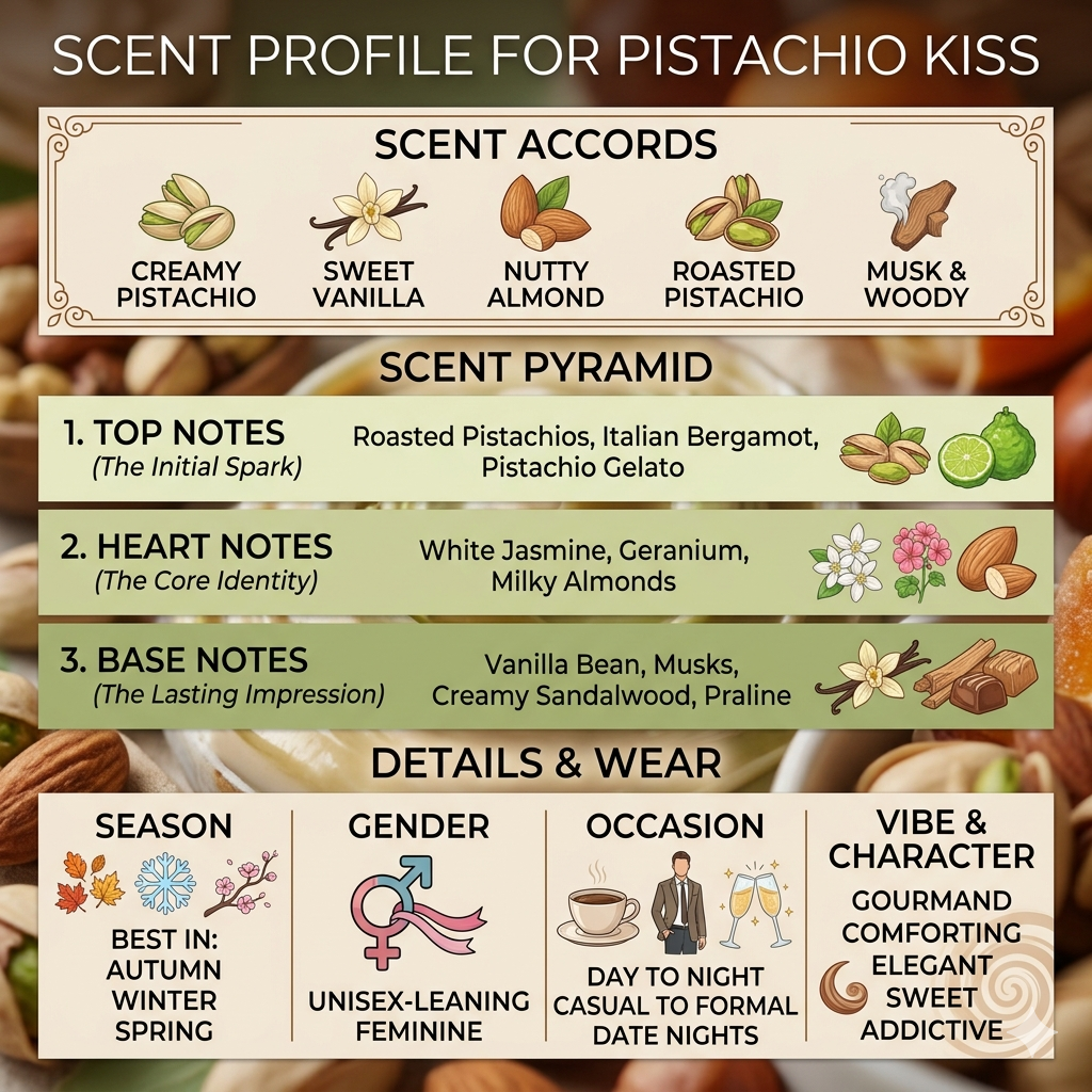 Just Habibi™ - PISTACHIO KISS PERFUME–  Sweet. Addictive. Irresistible.