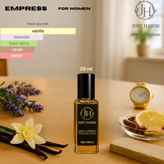 EMPRESS  PERFUME–  Rule Your World in Scent - Just Habibi™️