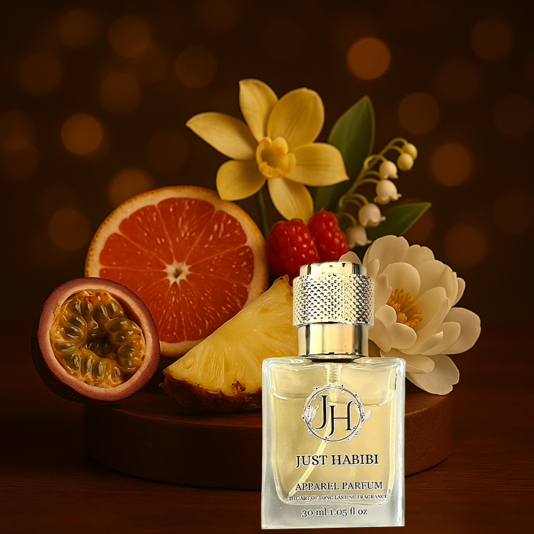 Just Habibi's 30 ml Bold Chic Woman Perfume fresh and floral musky