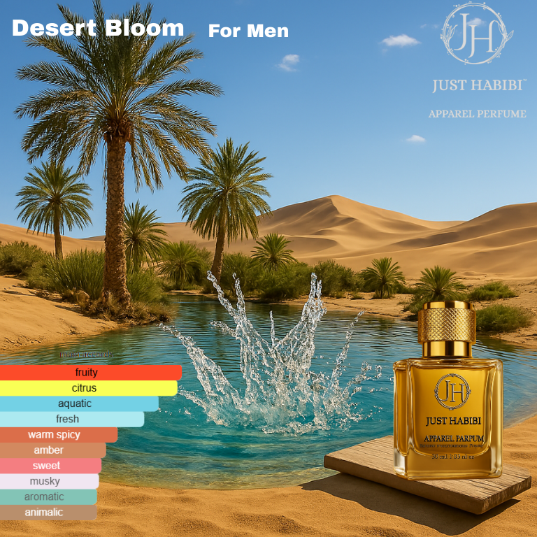 Just Habibi™ - DESERT BLOOM PERFUME : - The Scent of Unapologetic Allure