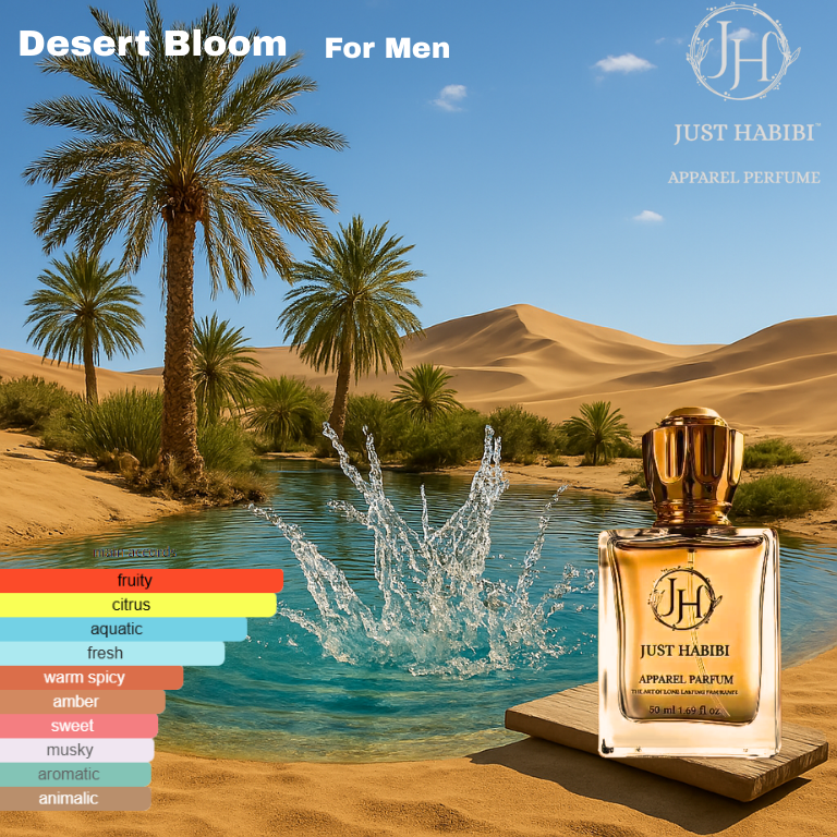 Just Habibi™ - DESERT BLOOM PERFUME : - The Scent of Unapologetic Allure