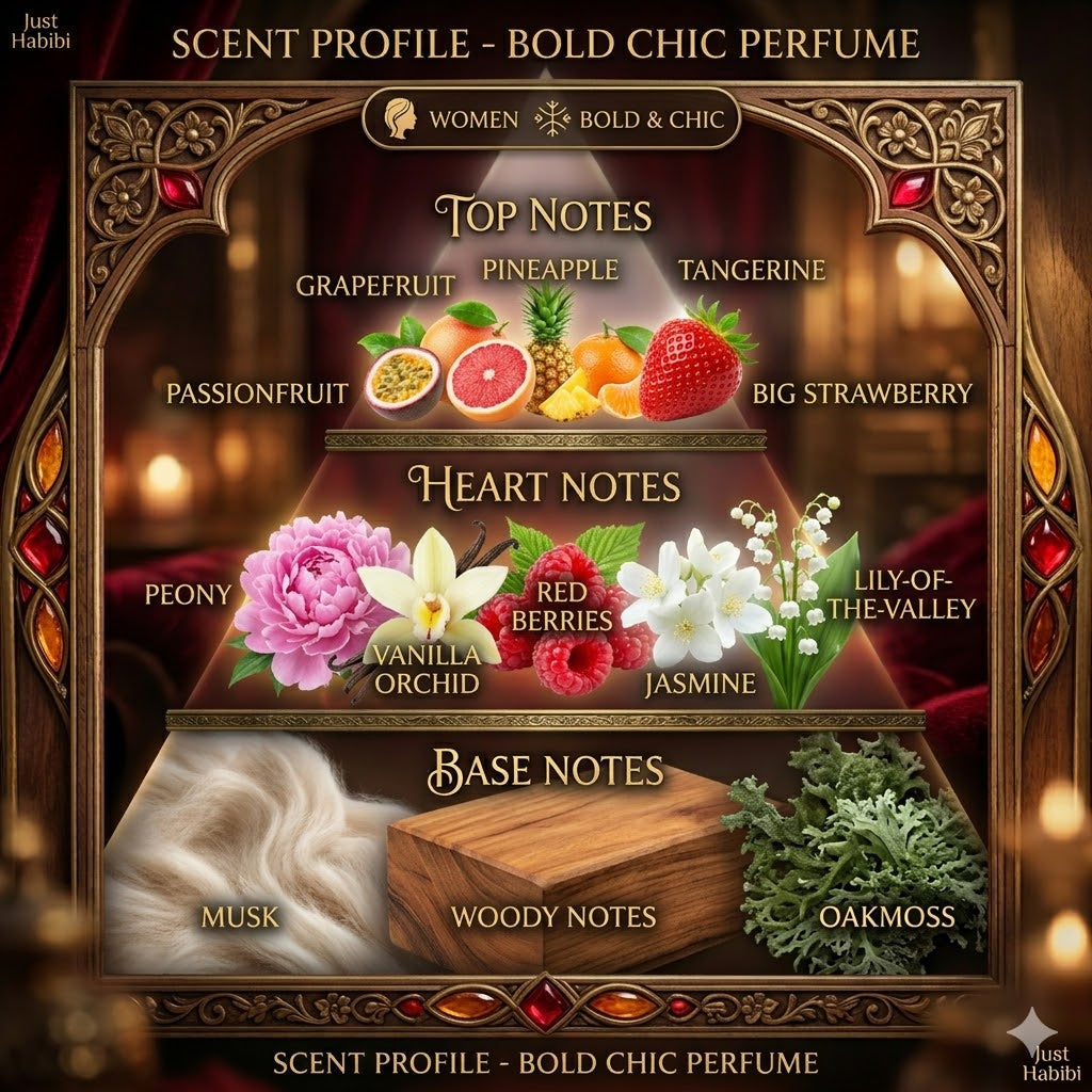 Just Habibi™ | Bold Chic Perfume : Make Your Mark