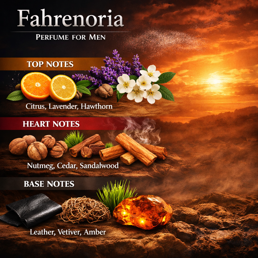 Just Habibi™️ - FAHRENORIA PERFUME - Legendary Man's Perfume