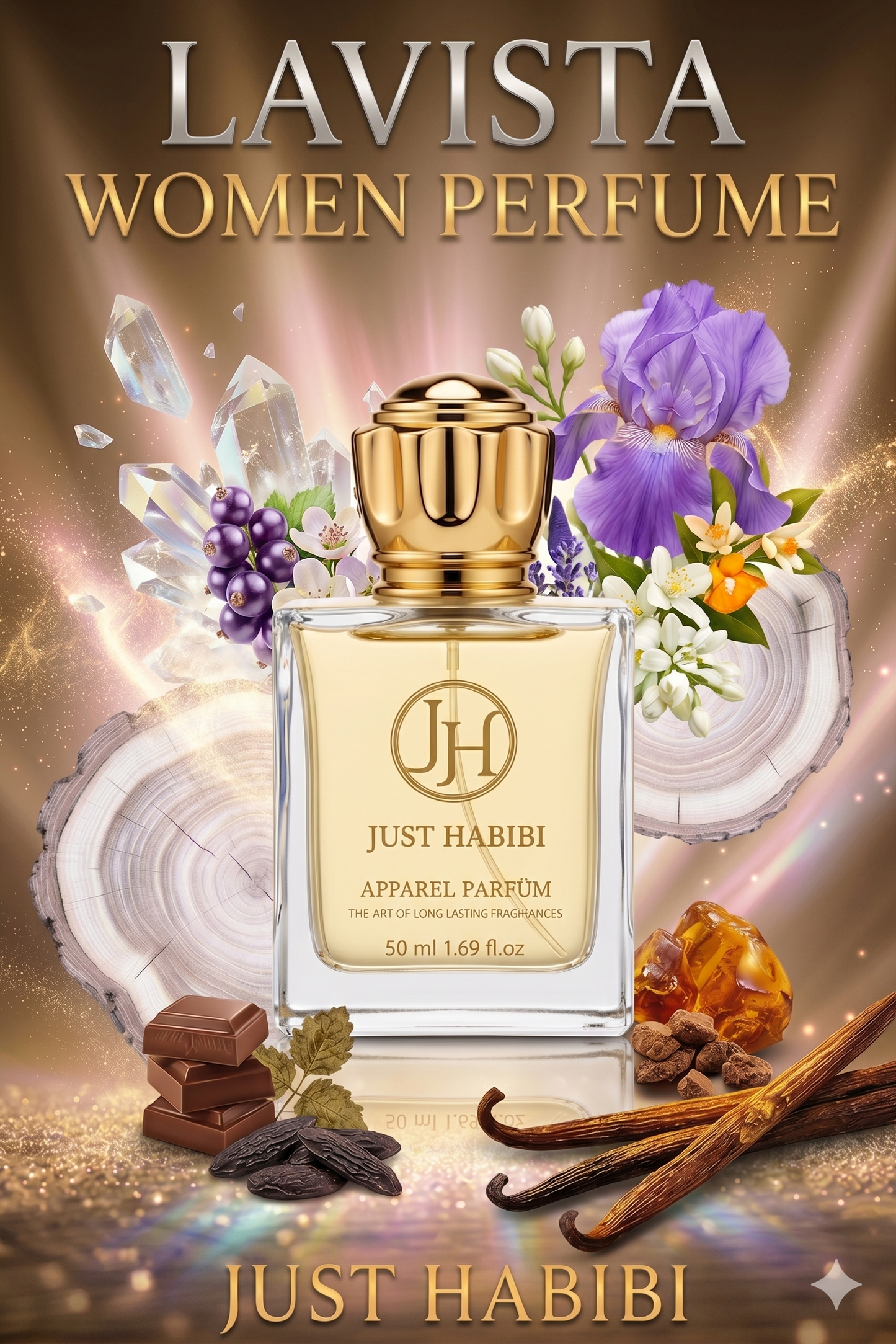 Just Habibi™ | LAVISTA PERFUME : ESSENCE OF FEMININITY