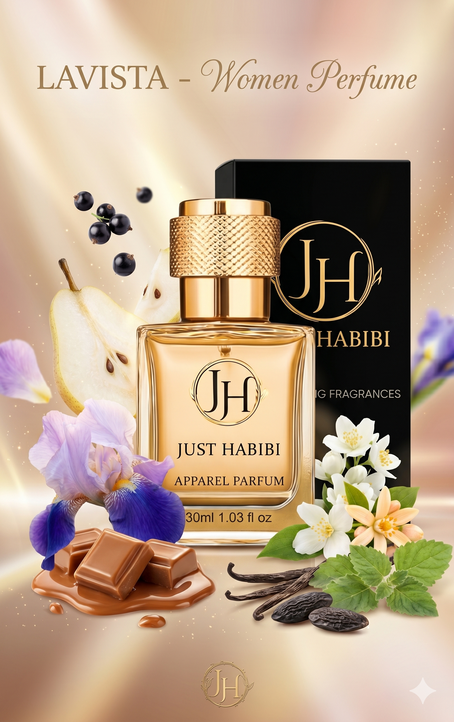 Just Habibi™ | LAVISTA PERFUME : ESSENCE OF FEMININITY