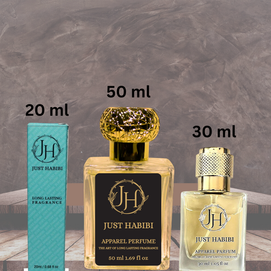 MUSK HABIBI luxury perfume bottle - musky fragrance by Just Habibi