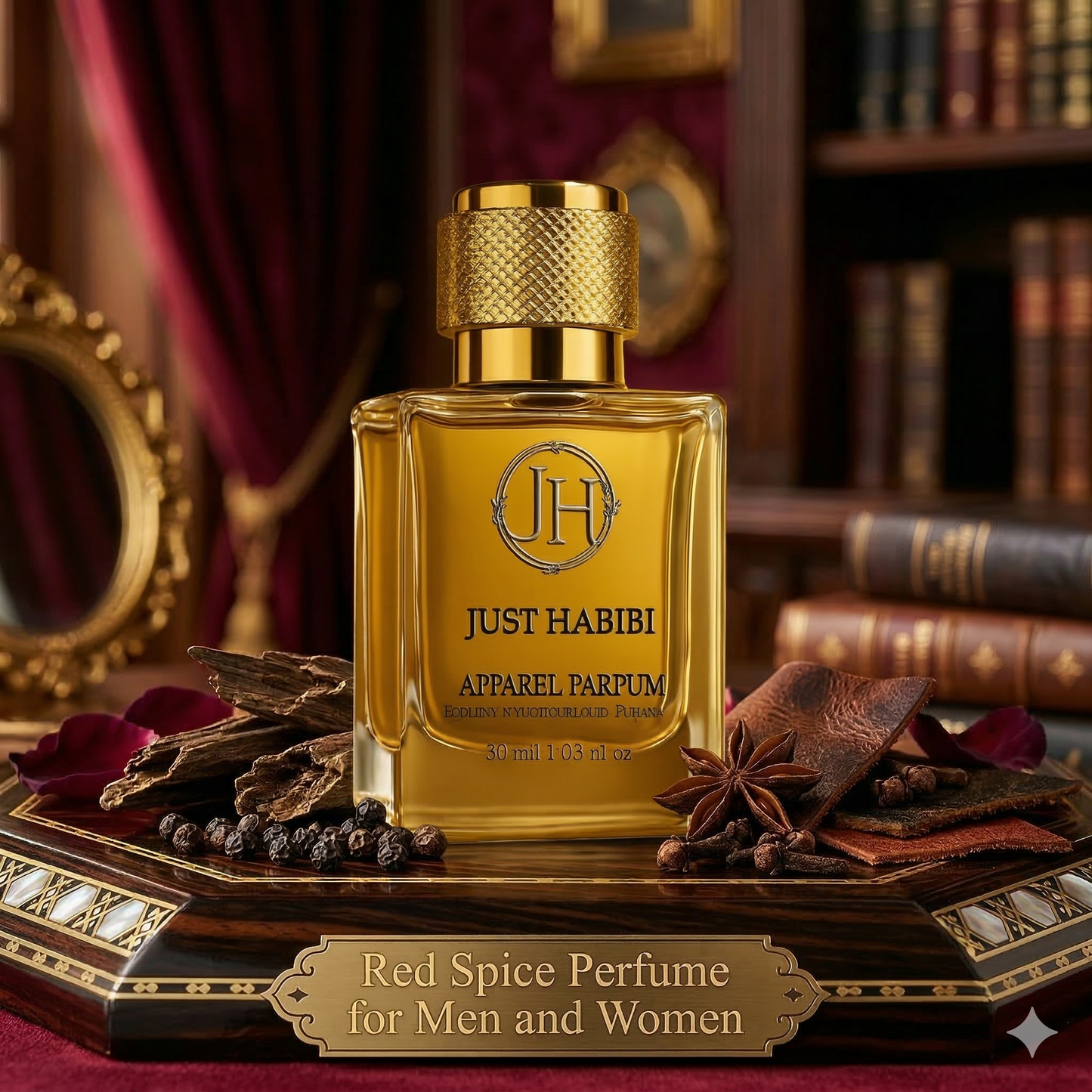 Just Habibi™️ - RED SPICE PERFUME – Own the Night