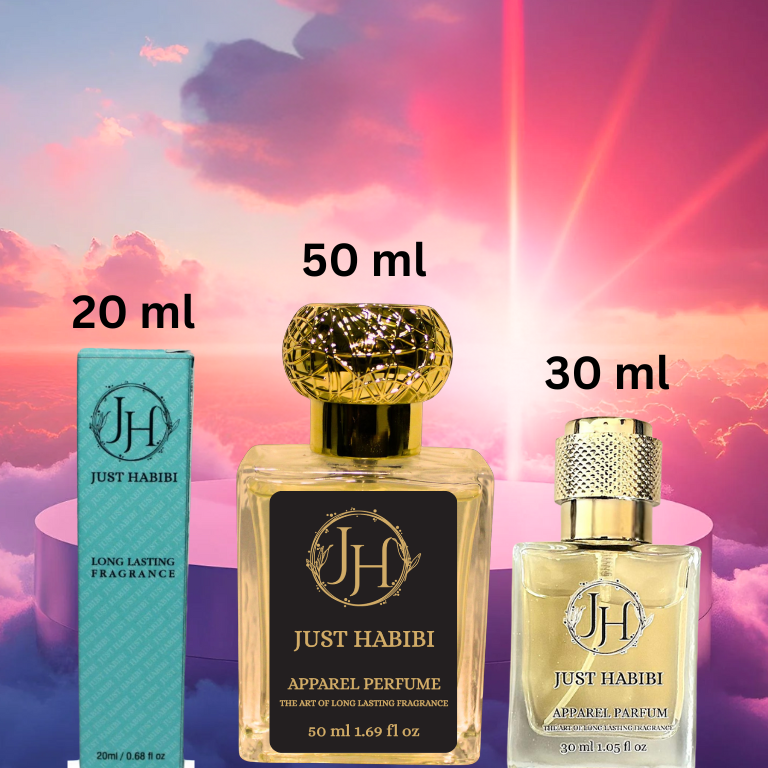 Just Habibi™️ Three bottles of perfumes with 3 variants 