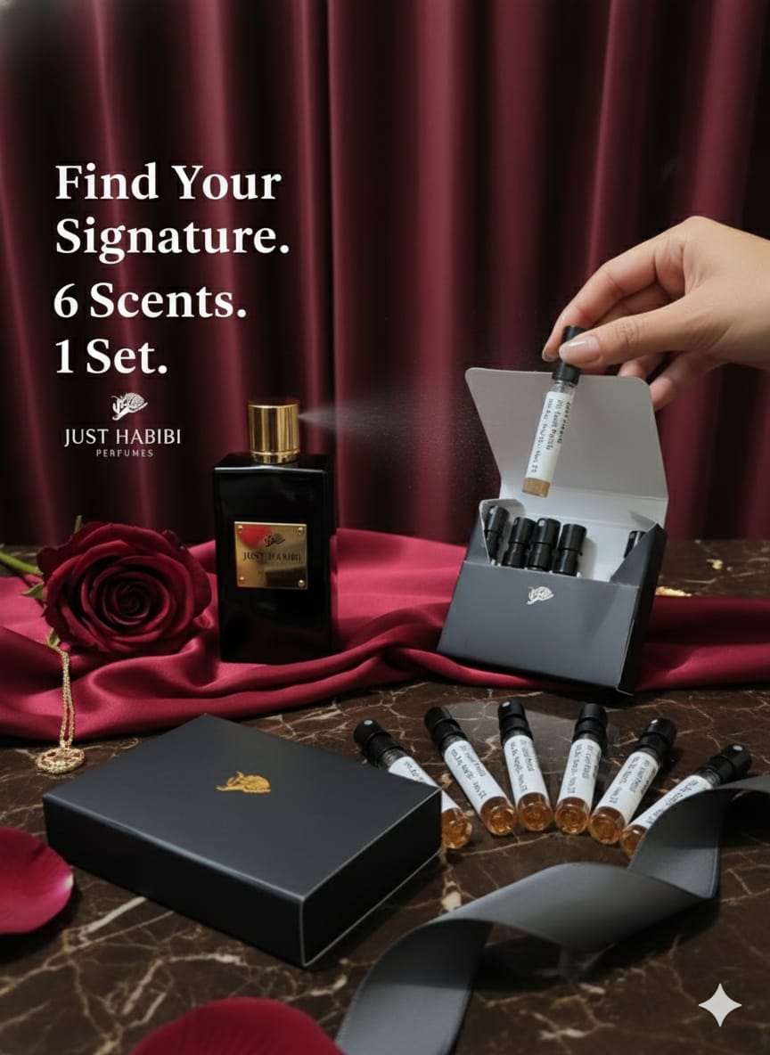 JUST HABIBI™   |  PERFUME SAMPLE SET of 6