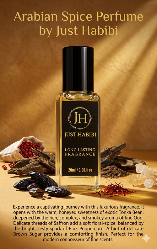 ARABIAN SPICE PERFUME– Bold. Rich. Addictive.Just Habibi