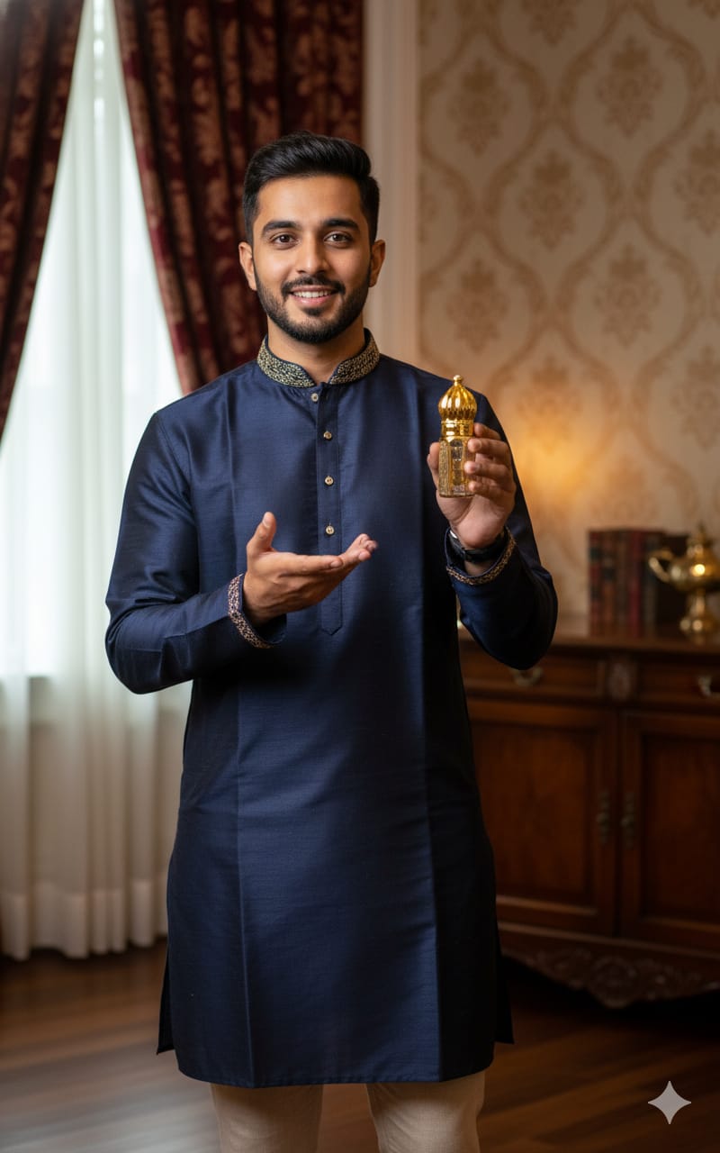 Luxury Attar Combo - Musk Habibi & Arabian Spice | Just Habibi
