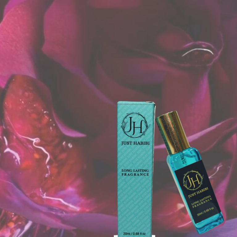 20 ml Lush petals Perfume,  Long lasting essence for her. Just Habibi perfume bottle and packaging 