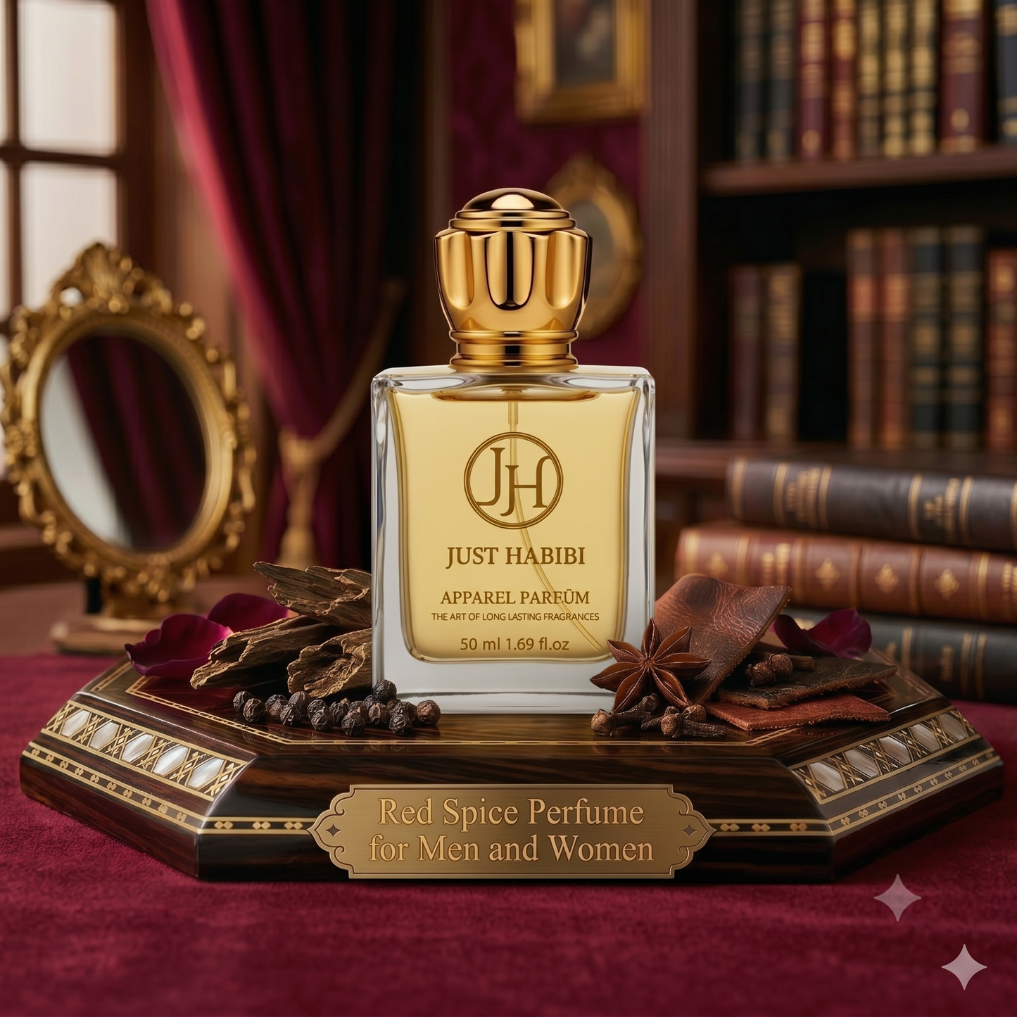 Just Habibi™️ - RED SPICE PERFUME – Own the Night