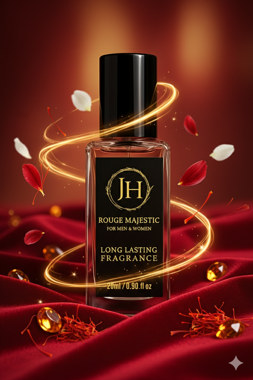 Just Habibi™️ - ROUGE MAJESTIC PERFUME – The Essence of Elegance