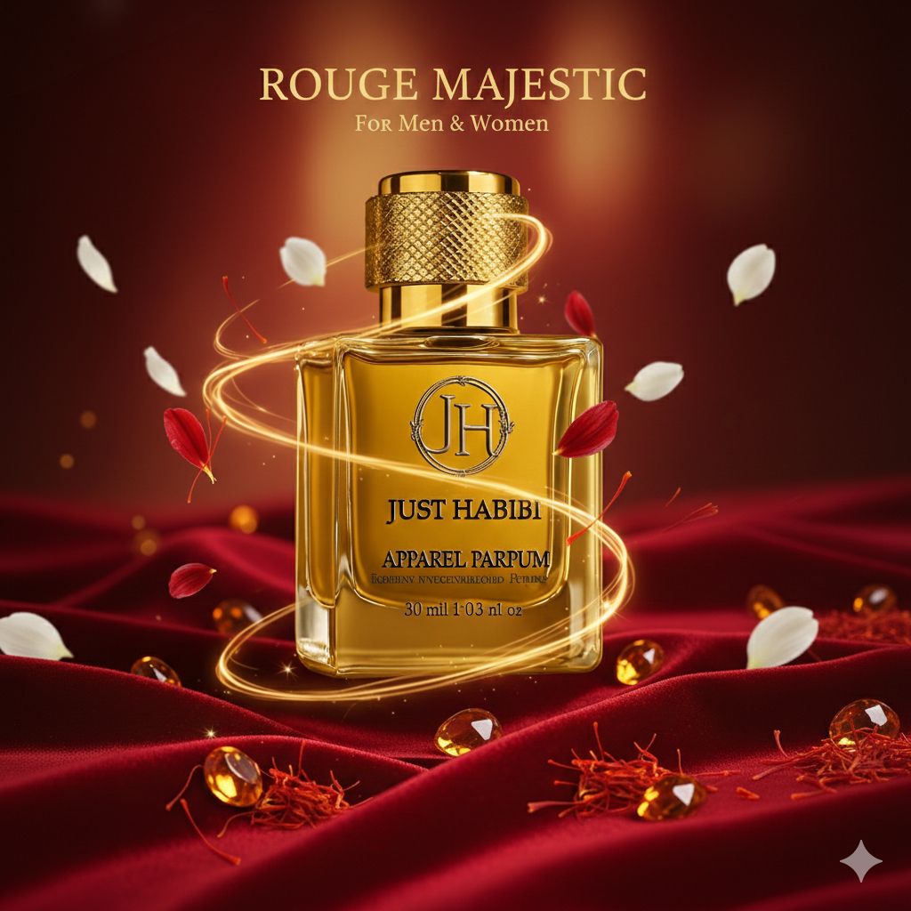 Just Habibi™️ - ROUGE MAJESTIC PERFUME – The Essence of Elegance