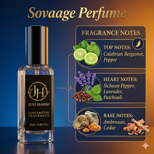 SOVAAGE PERFUME : Premium Fragrance- MEN-Just Habibi