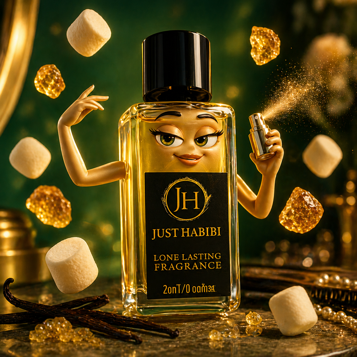 Just Habibi™ | YUM BOUJEE – Fruity Floral Gourmand Perfume