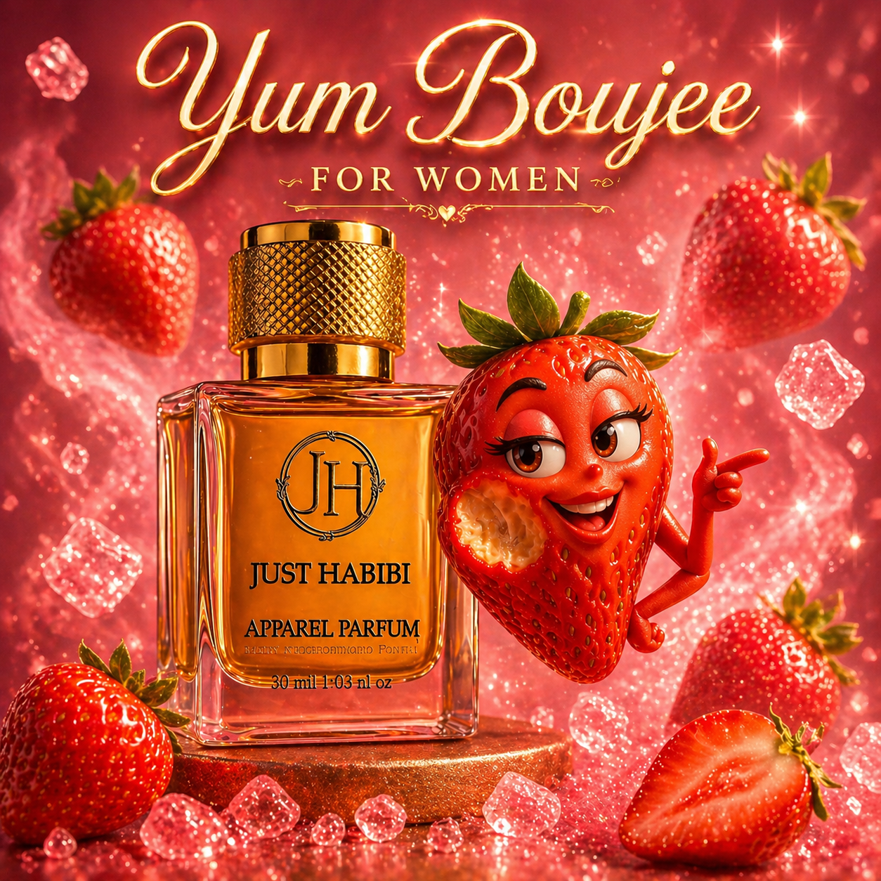 Just Habibi™ | YUM BOUJEE – Fruity Floral Gourmand Perfume
